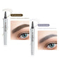 ✨Limited Time Offer✨3D Waterproof Microblading Eyebrow Pen 4 Fork Tip Tattoo Pencil