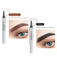 ✨Limited Time Offer✨3D Waterproof Microblading Eyebrow Pen 4 Fork Tip Tattoo Pencil