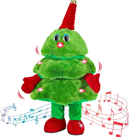 🎅Christmas Hot Sale🎁🎵Singing and Dancing Christmas Tree Toys🎄