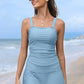 🩱Women Vintage Tummy Control Two Piece Tankini Swimsuits