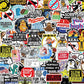 Set of 150 Pcs Funny Saying Stickers