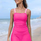 🩱Women Vintage Tummy Control Two Piece Tankini Swimsuits