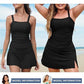 🩱Women Vintage Tummy Control Two Piece Tankini Swimsuits