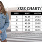 🎅Xmas Sales - 50% OFF🎄Women's Raw Edge Ripped Denim Jacket