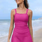 🩱Women Vintage Tummy Control Two Piece Tankini Swimsuits