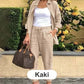 🧥+👖The choice of luxury! Women's cotton and linen long-sleeved top trouser set🎉