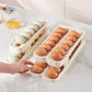 Automatic Rolling Folding Egg Holder For Refrigerator