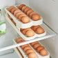 Automatic Rolling Folding Egg Holder For Refrigerator