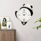 Great gift*Panda wall clock