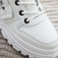 🍂Autumn and winter new styles❄️Women's Waterproof Lace-Up Warm Ankle Boots