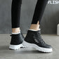 🍂Autumn and winter new styles❄️Women's Waterproof Lace-Up Warm Ankle Boots