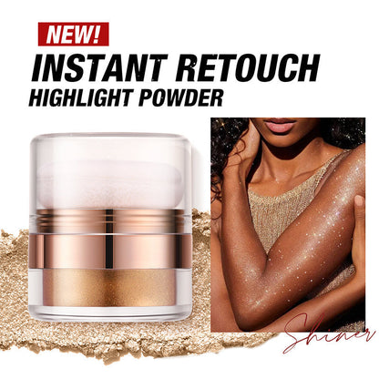 ✨Hot Sale✨Instant Retouch Body Highlight Powder with Powder Pad