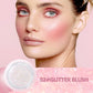 Feuchtigkeitsspendende Farbwechslung von Glitzer -Rouge -Make -up