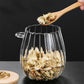 🔥Limited Time 50% OFF🔥Multipurpose Clear Sealed Glass Jar with Spoon