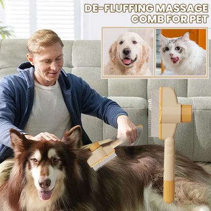 De-Fluffing Massage Comb for Pet