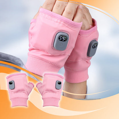 🔥🔥Smart Thermostatic Heated Fingerless Gloves