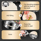 ✨🧑‍🍳Embellish your cooking - 👍Durable Stainless Steel Dumpling Mold Clip