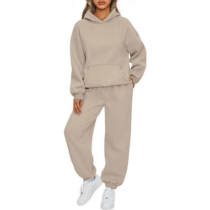 🔥🖤Early Black Friday Sale:50% OFF🔥Casual Hooded Long-Sleeve Tops ＆ Pants 2-Piece Set