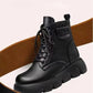 Casual Stylish Waterproof Cotton Plush Lined Winter Boots for Women