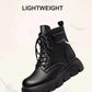 Casual Stylish Waterproof Cotton Plush Lined Winter Boots for Women
