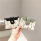 Floral Print Short Wallet for Women