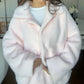 🔥Women's Loose Plush Lapel Winter Coat