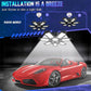 Bright LED Garage Light with Deformable Panels