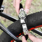 Portable Anti-Theft Ring-Shaped Steel Cable Lock for Bicycles