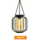 Retro Metal Solar Lanterns