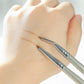 Angled Makeup Fine Point Eyeliner Brush