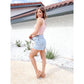 💖Limited time sale 50% OFF🩳High Rise Frayed Hem Cut Off Jean Shorts