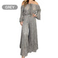 💖Limited Sale 50% OFF💖Women's 2-Piece Set: Lace Top + Wide-Leg Trousers