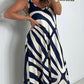 💖LAST DAY SALE 50% OFF💖V-Neck Printed Sleeveless Maxi Dress