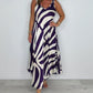 💖LAST DAY SALE 50% OFF💖V-Neck Printed Sleeveless Maxi Dress