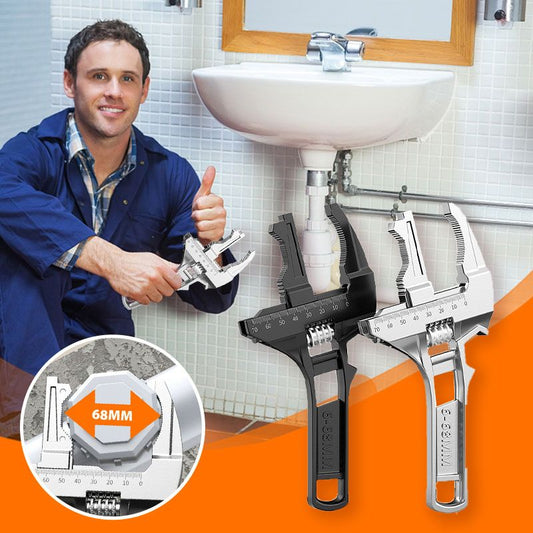 Reversible Sink-Schraubenschlüssel mit 6-68 mm Kieferöffnung