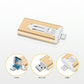 16GB~1TB Micro USB + MFi Certified Lightning + 8 Pin + USB 3.0 ⚡4 in1 Flash Drive for iPhone/iPad/Android/PC⚡