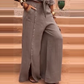 Women's Elegant Solid Color 2-Piece Set