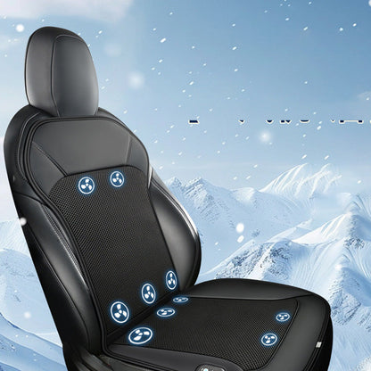 💨Limited Time 54% Off - Ventilated Car Cooling Seat Cushion with Fan
